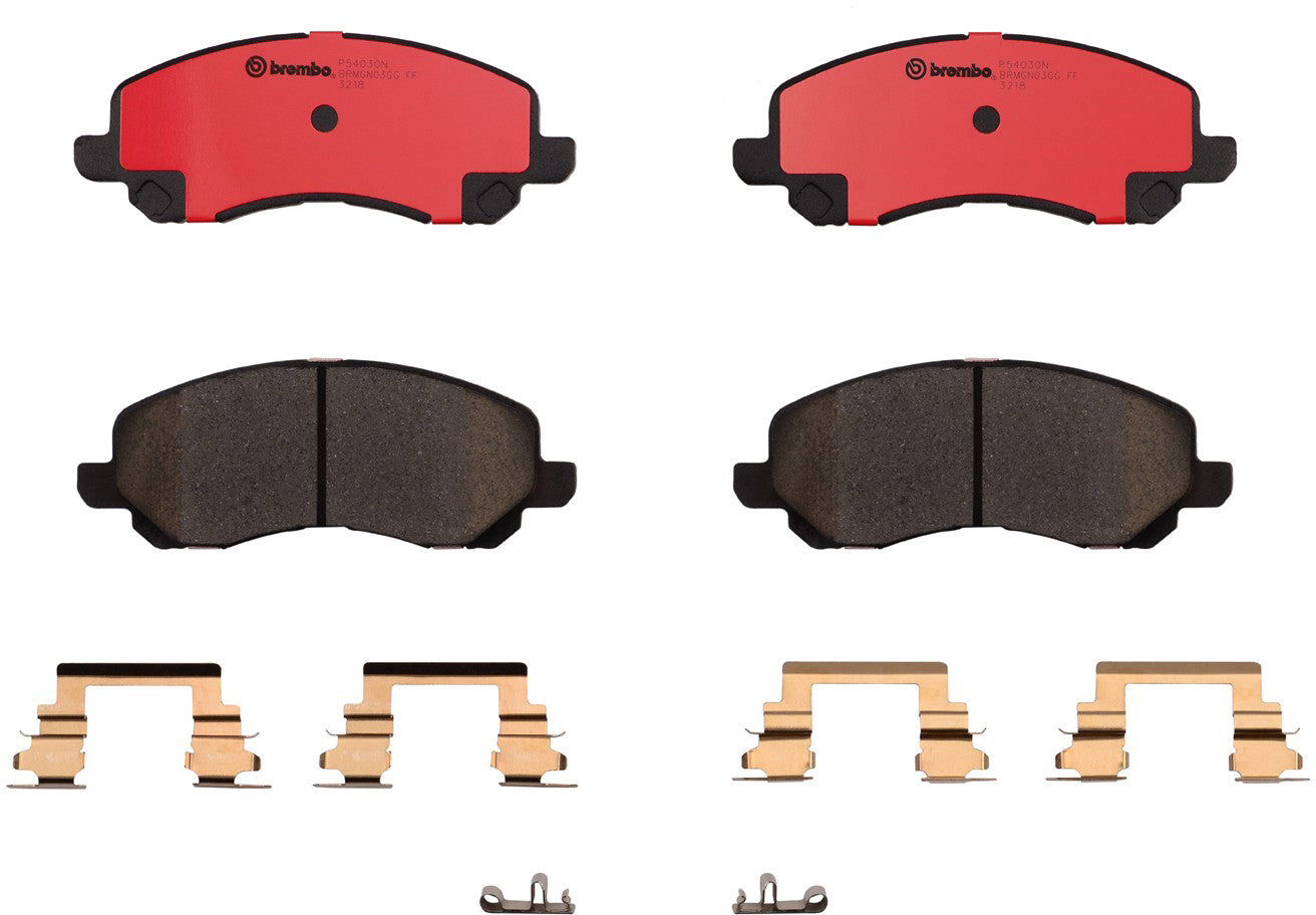 P54030N Front NAO Series Ceramic Brake Pad Set