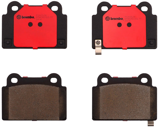 Комплект задних керамических тормозных колодок серии NAO P54052N