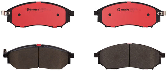 Комплект передних керамических тормозных колодок серии NAO P56058N