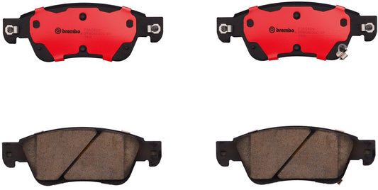 Комплект передних керамических тормозных колодок серии NAO P56080N