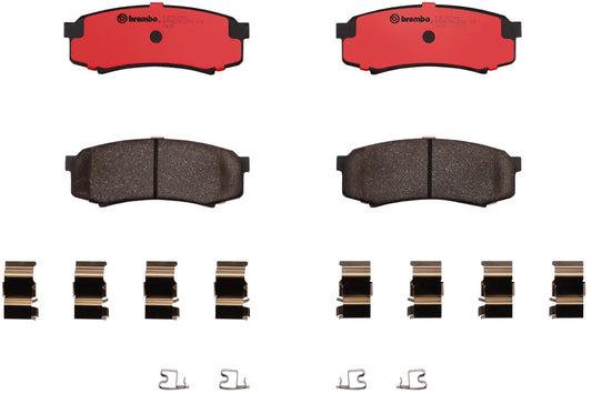 P83024N Rear NAO Series Ceramic Brake Pad Set