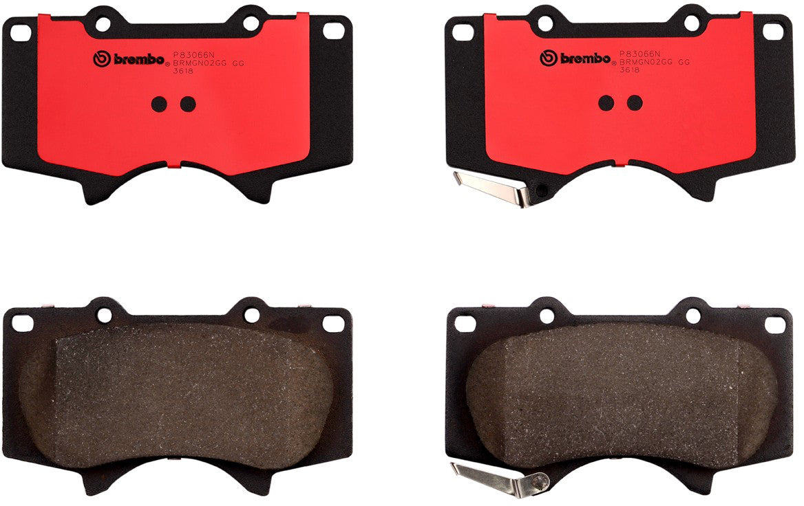 P83066N Front NAO Series Ceramic Brake Pad Set