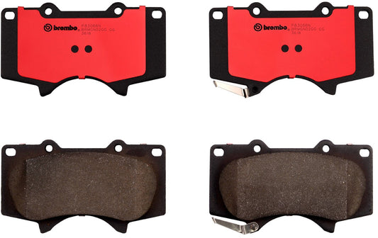 P83066N Front NAO Series Ceramic Brake Pad Set
