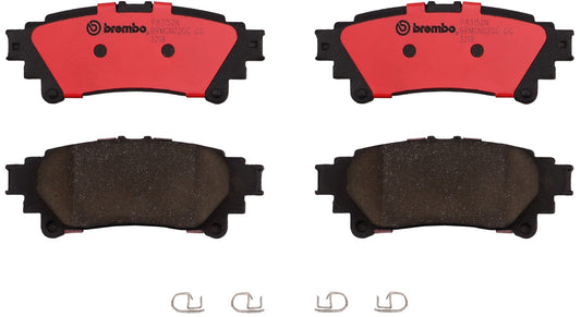 Комплект задних керамических тормозных колодок серии NAO P83152N