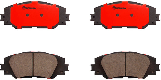 Комплект передних керамических тормозных колодок серии NAO P83155N