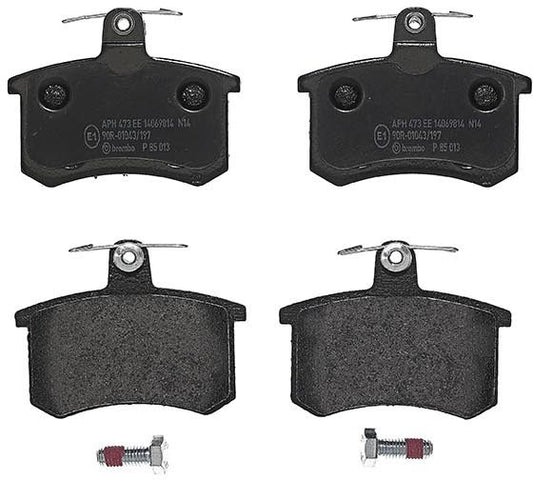 Комплект задних тормозных колодок Low-Met Series Low-Metallic P85013