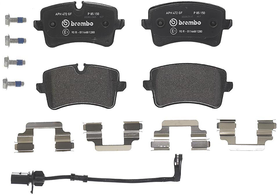 P85150 Rear Low-Met Series Low-Metallic Brake Pad Set