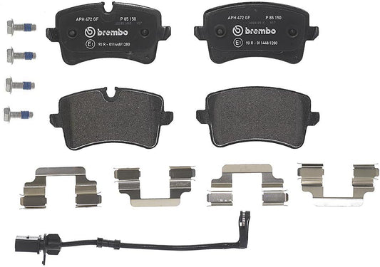P85150 Rear Low-Met Series Low-Metallic Brake Pad Set