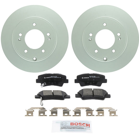 C1313281498 Комплект из 2 задних тормозных дисков и колодок, серия QuietCast 284 мм, включает в себя (1) комплект тормозных колодок и (2) тормозных диска