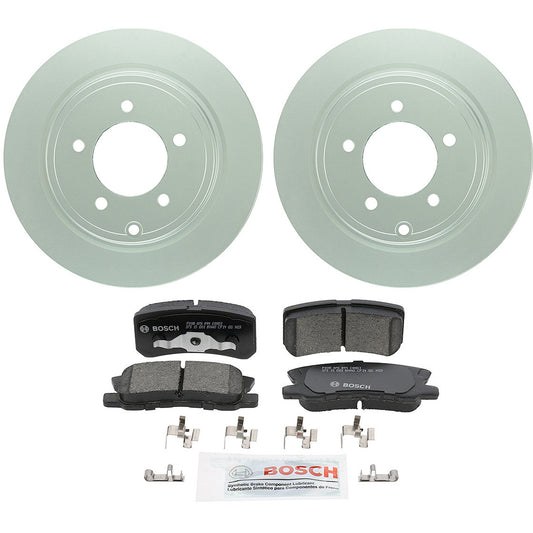 C868161486 Комплект из 2 задних тормозных дисков и колодок, серия QuietCast 302 мм, включает в себя (1) комплект тормозных колодок и (2) тормозных диска