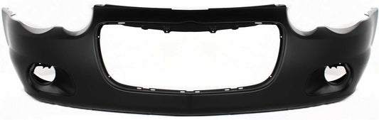 Front Primed Bumper Cover, Convertible, With Fog Light Holes