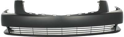 Front Primed Bumper Cover, 8 Cyl., 4.6L Engine, Without Parking Aid Sensor Holes