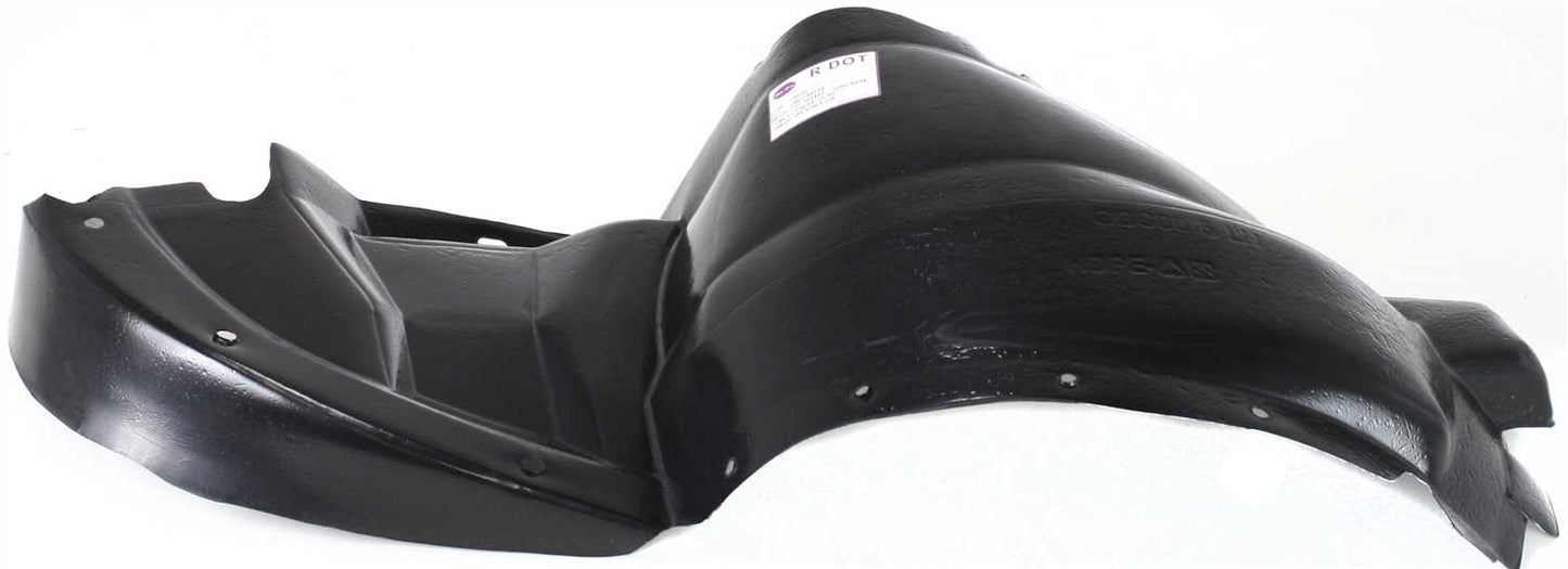 Front, Driver Side, Front Section Fender Liner, Except Z24 Model