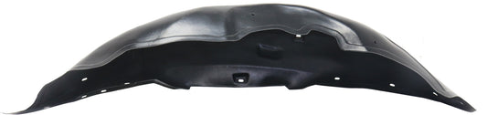 Front, Passenger Side Fender Liner, With Body Cladding