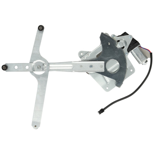 Front, Passenger Side Power Window Regulator, With Motor