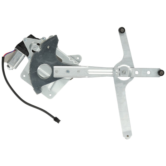 Front, Driver Side Power Window Regulator, With Motor