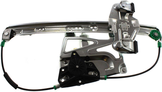 Front, Passenger Side Power Window Regulator, With Motor
