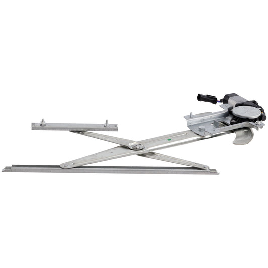 Front, Passenger Side Power Window Regulator, With Motor