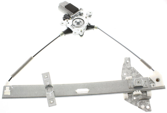 Front, Passenger Side Power Window Regulator, With Motor