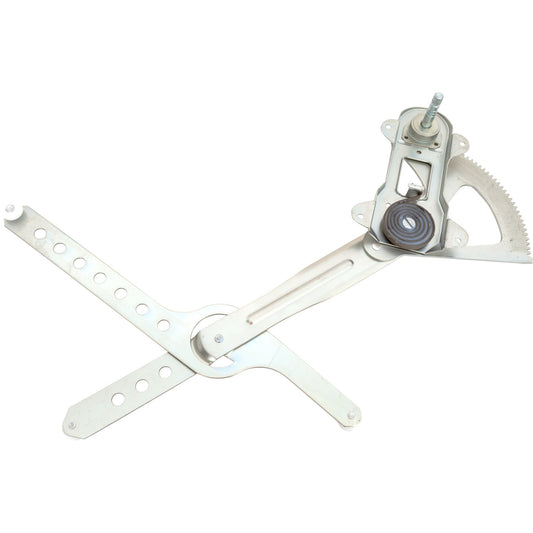 Front, Driver Side Manual Window Regulator, Hand-Crank Type