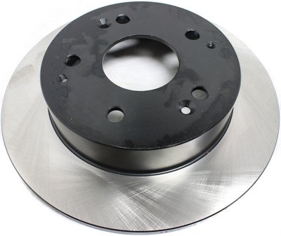 120.40042 Rear, Driver or Passenger Side Brake Disc, Plain Surface, Solid, 5 Lugs, 259.59 mm, Premium Series