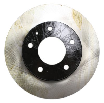 120.45048 Front, Driver or Passenger Side Brake Disc, Plain Surface, Vented, 5 Lugs, 257.81 mm,, Premium Series