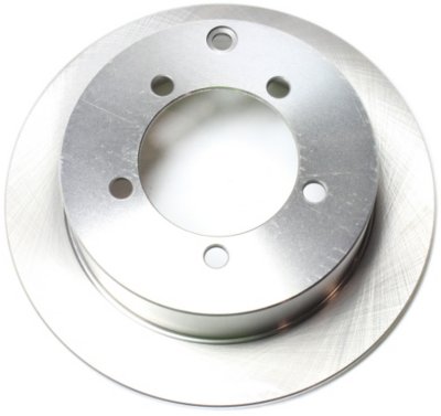121.46047 Rear, Driver or Passenger Side Brake Disc, Plain Surface, Solid, 5 Lugs, 261.87 mm,, Standard Series