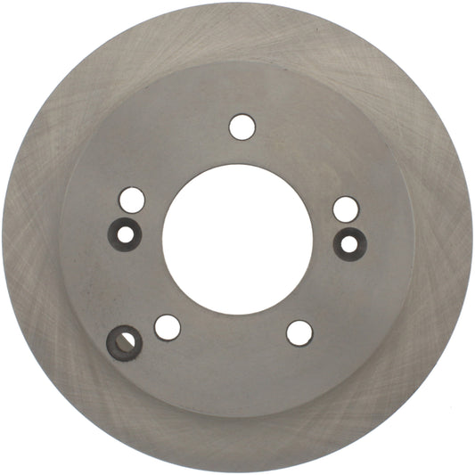 121.51011 Rear, Driver or Passenger Side Brake Disc, Plain Surface, Solid, 5 Lugs, 261.87 mm,, Standard Series