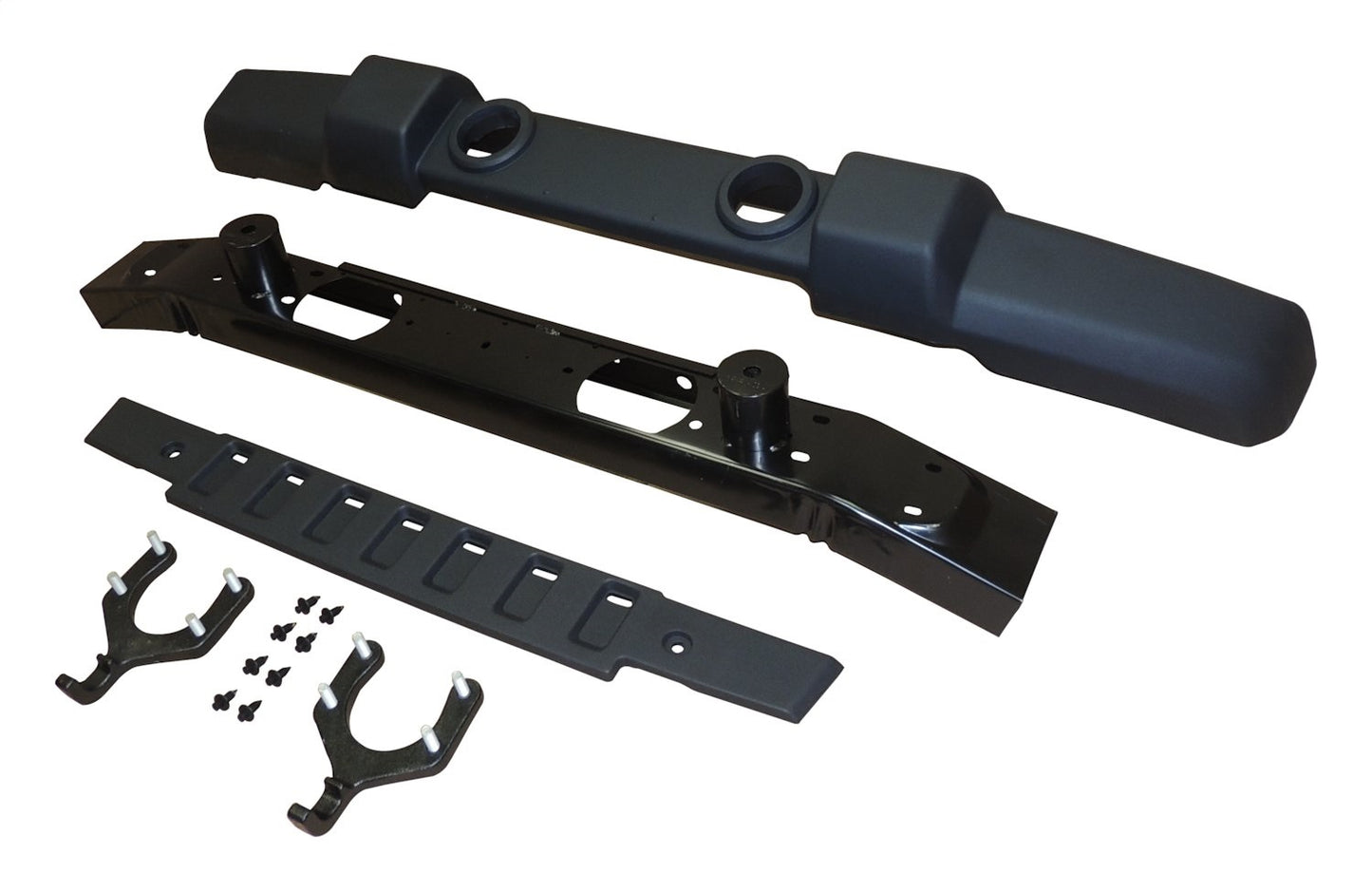 1FN67K Front Bumper, Painted Black