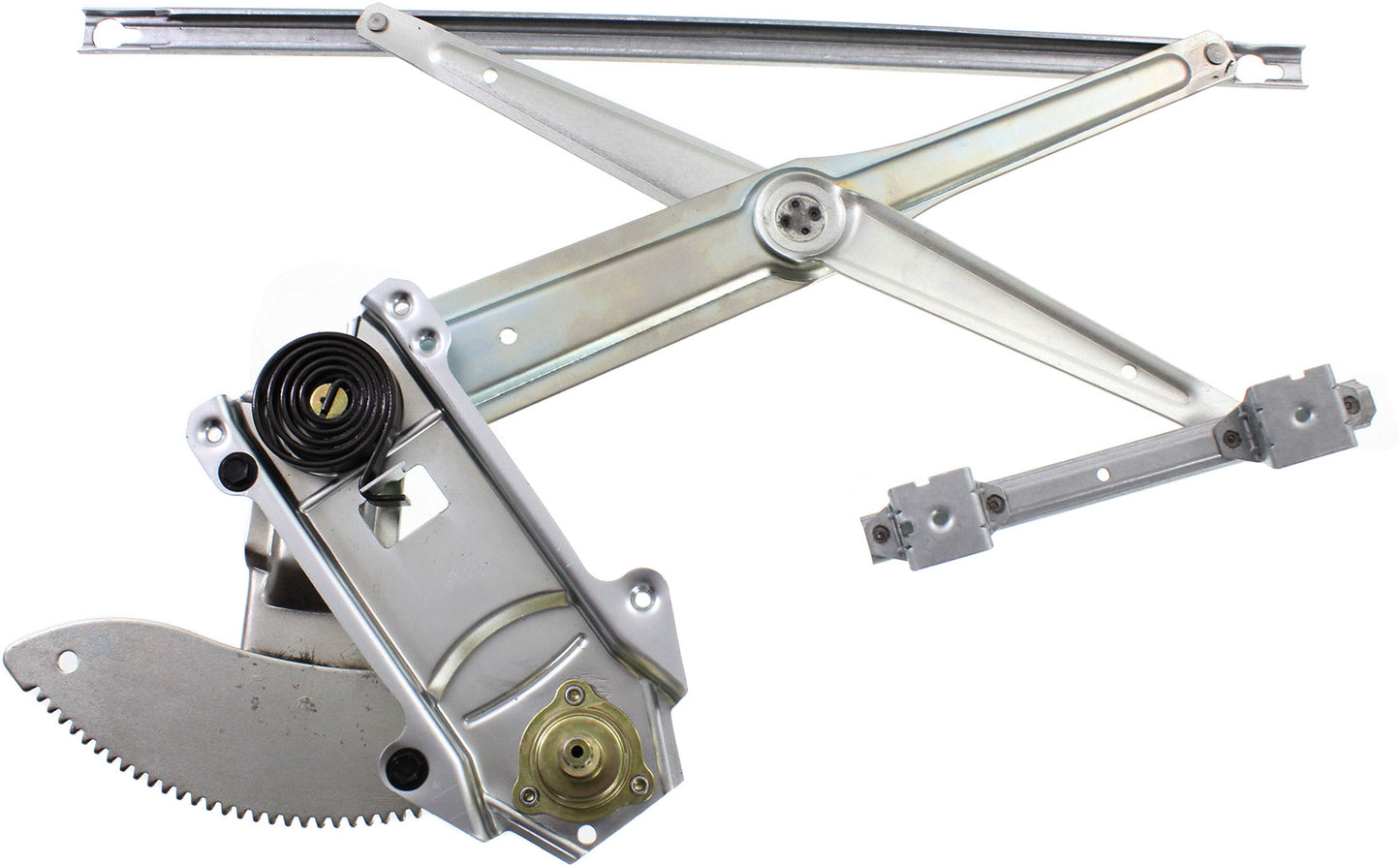 Front, Driver Side Manual Window Regulator, Hand-Crank Type