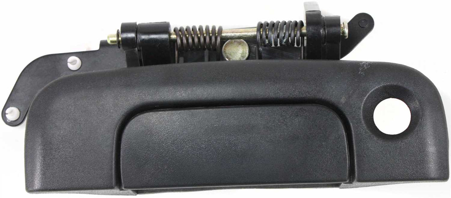 Tailgate Handle, Textured Black Plastic Without Camera Hole With Key Hole
