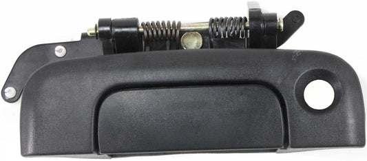 Tailgate Handle, Textured Black Plastic Without Camera Hole With Key Hole