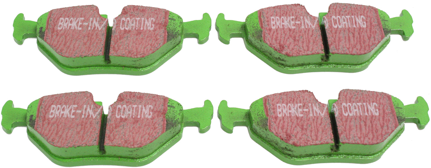 DP21091 Rear Greenstuff 2000 Aramid Fiber Sport Aramid Fiber Brake Pad Set