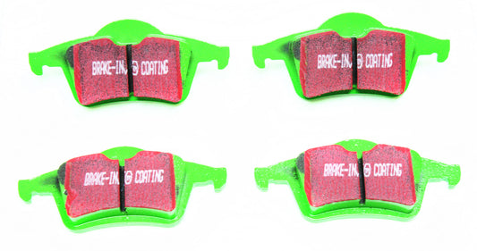 DP21231 Комплект задних тормозных колодок Greenstuff 2000 Aramid Fiber Sport из арамидного волокна