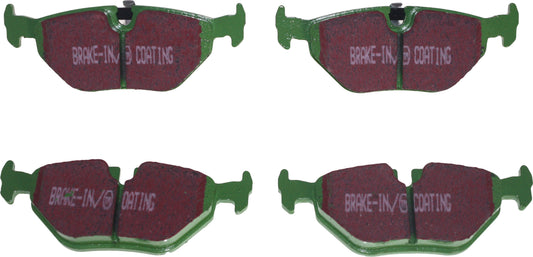 DP21289 Комплект задних тормозных колодок Greenstuff 2000 Aramid Fiber Sport из арамидного волокна