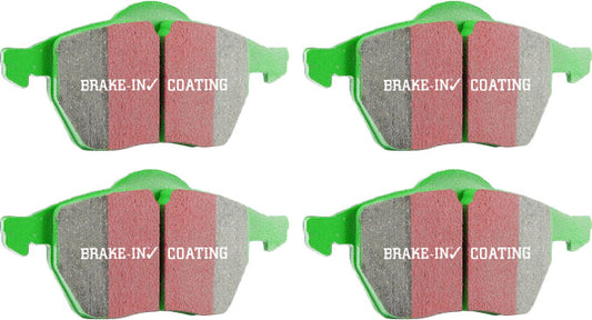 Комплект передних тормозных колодок Greenstuff 2000 Aramid Fiber Sport из арамидного волокна DP21600