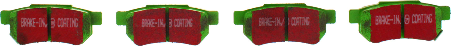 DP2642/2 Rear Greenstuff 2000 Aramid Fiber Sport Aramid Fiber Brake Pad Set