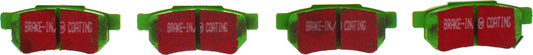 DP2642/2 Rear Greenstuff 2000 Aramid Fiber Sport Aramid Fiber Brake Pad Set