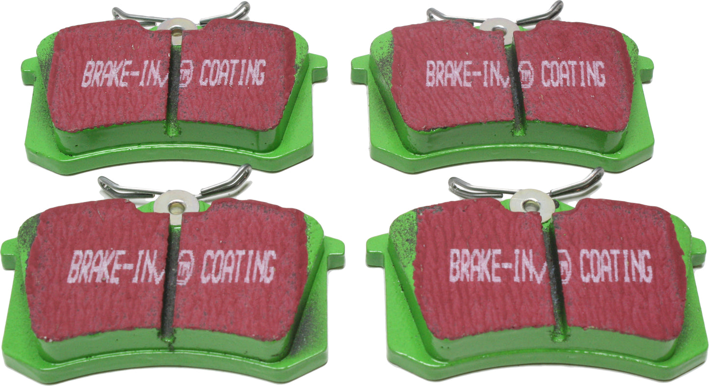 DP2680 Rear Greenstuff 2000 Aramid Fiber Sport Aramid Fiber Brake Pad Set