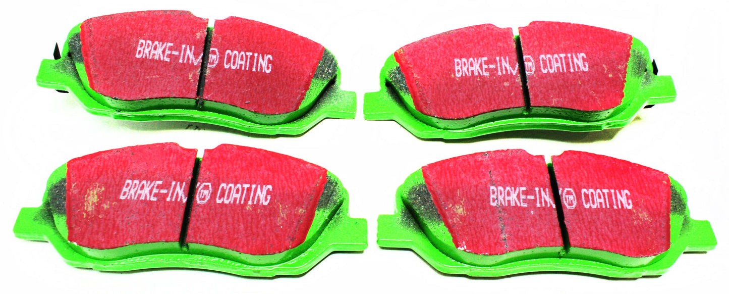 DP61783 Front Greenstuff Elite 6000 Aramid Fiber Truck and SUV Aramid Fiber Brake Pad Set