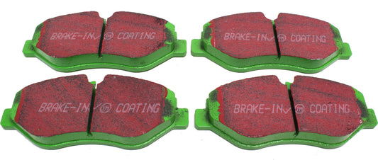 DP61926 Front Greenstuff Elite 6000 Aramid Fiber Truck and SUV Aramid Fiber Brake Pad Set