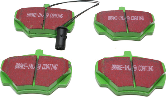 DP6663 Rear Greenstuff Elite 6000 Aramid Fiber Truck and SUV Aramid Fiber Brake Pad Set