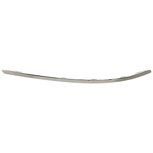 Front, Passenger Side Bumper Trim, Chrome, 6 Cyl., 3.0L Engine