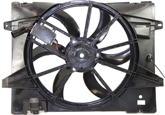 Вентилятор радиатора — с модулем управления, 8-цилиндровый двигатель объемом 4,6 л