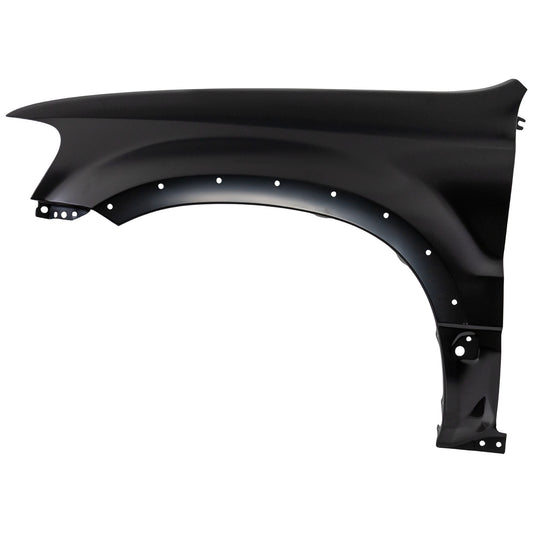 Front, Driver Side Fender, With Fender Flare Holes