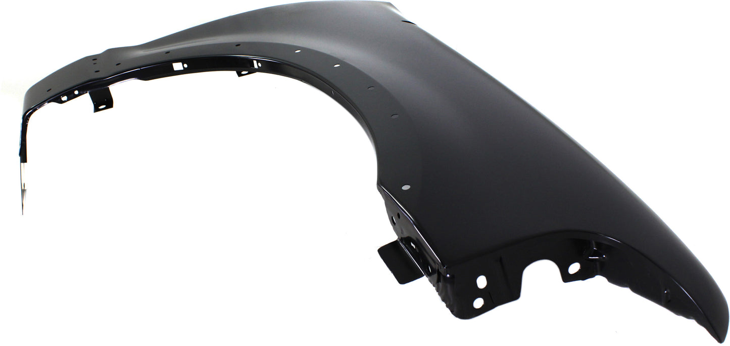 Front, Passenger Side Fender, With Wheel Opening Molding Holes