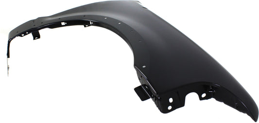 Front, Passenger Side Fender, With Wheel Opening Molding Holes