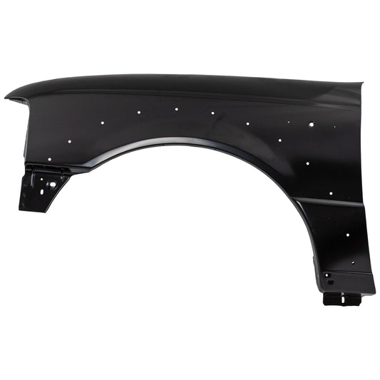 Front, Driver Side Fender, With Wheel Opening Molding Holes