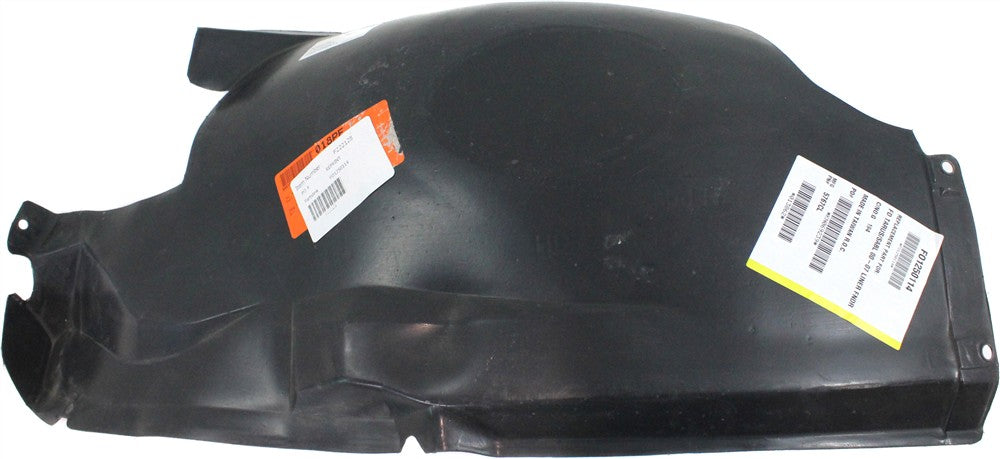 Front, Driver Side, Front Section Fender Liner