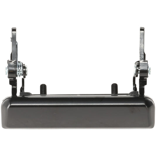 Tailgate Handle, Smooth Black Metal Without Camera Hole Without Key Hole